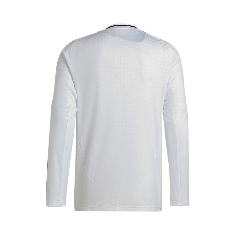adidas Real Madrid 2425 Long Sleeve Home Jersey White