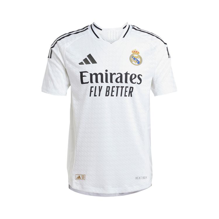 adidas Real Madrid 2425 Home Authentic Jersey White