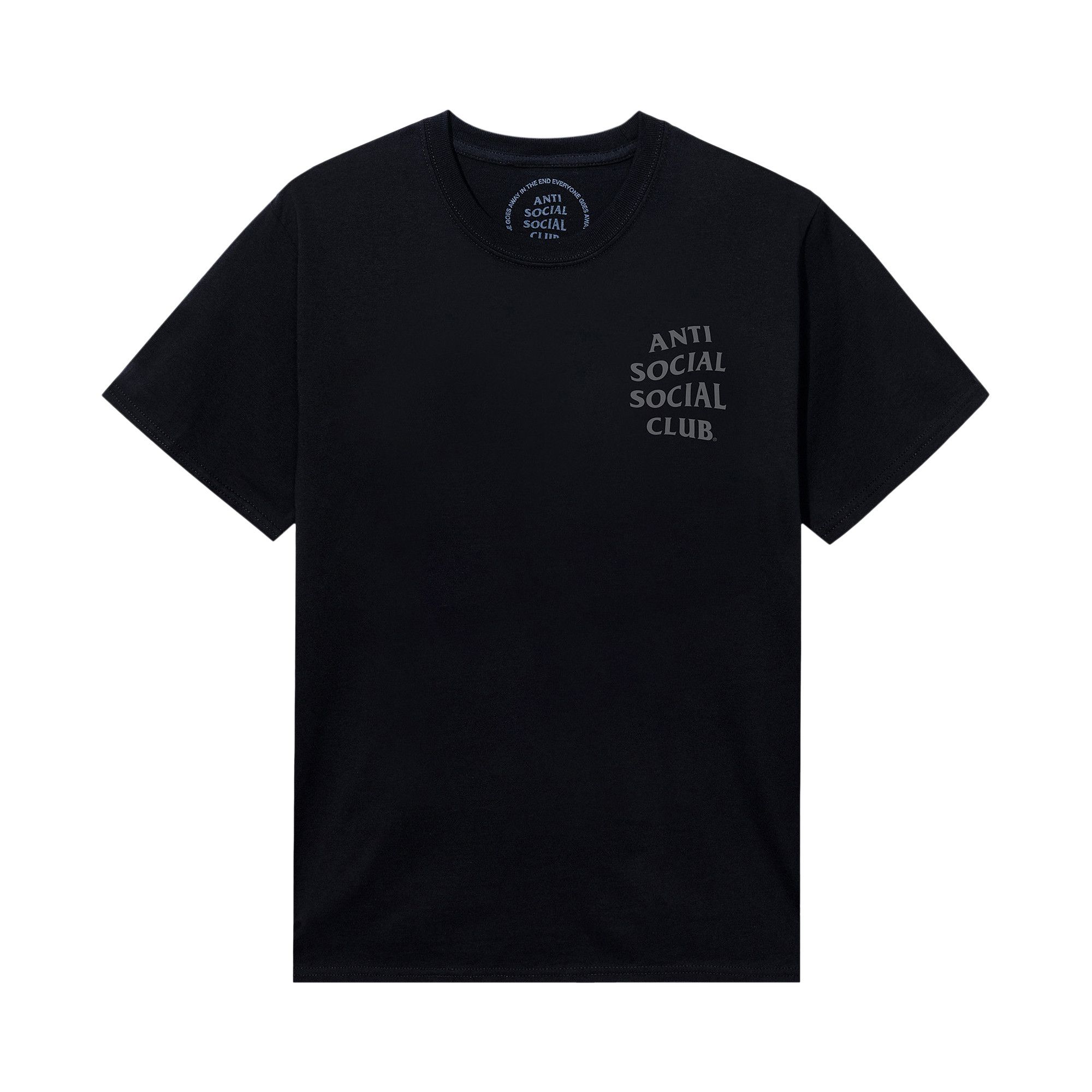Buy Anti Social Social Club Tonal Mind Games Tee 'Black