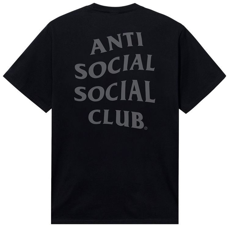 Anti Social Social Club Tonal Mind Games Tee Black