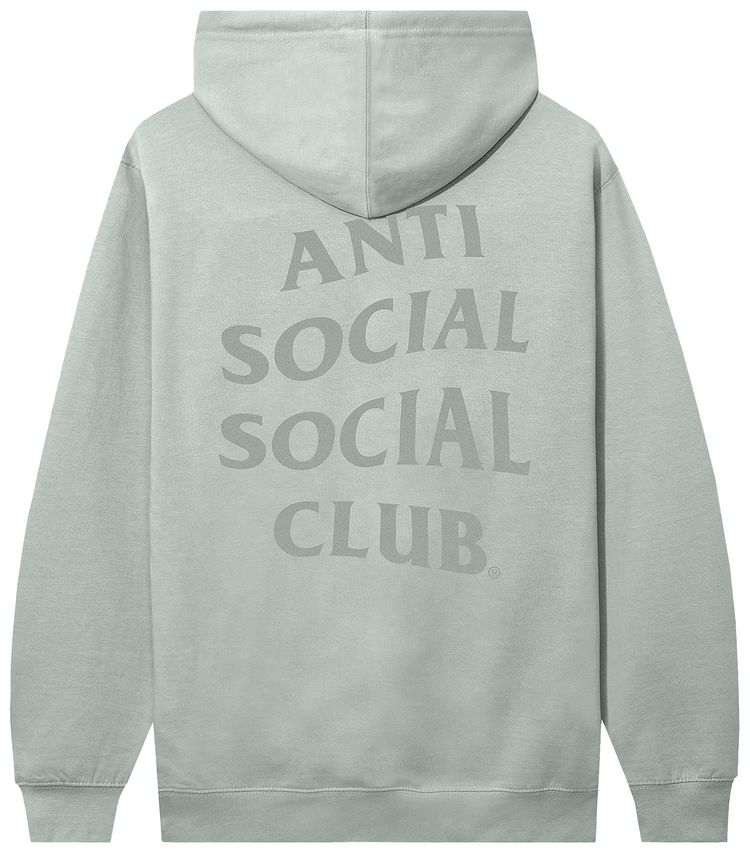Anti Social Social Club Tonal Mind Games Hoodie Dusty Sage