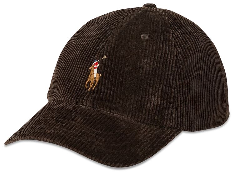 Polo Ralph Lauren Corduroy Classic Sport Cap Madison Brown