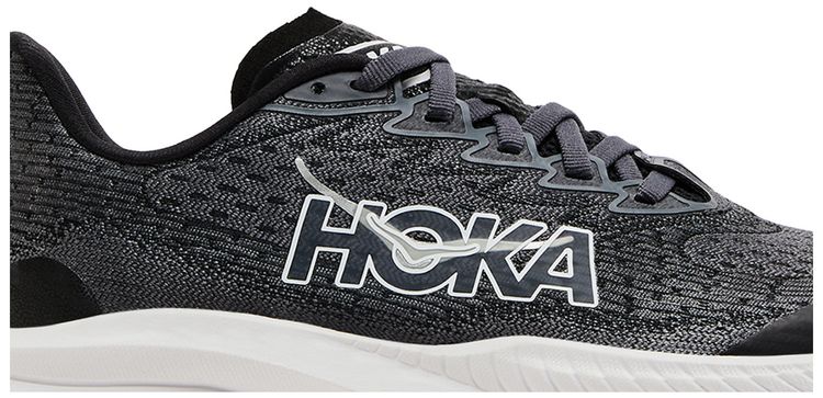 HOKA Mach 6 Kids Black White