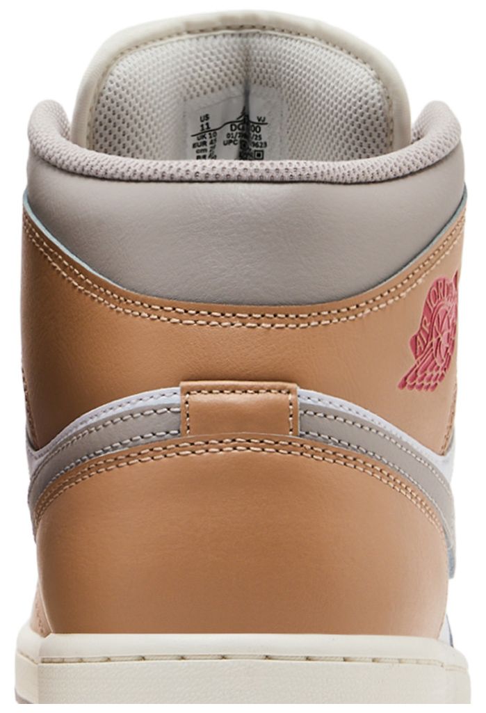 Air Jordan 1 Mid Hemp White