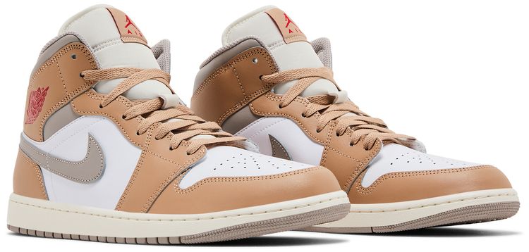 Air Jordan 1 Mid Hemp White