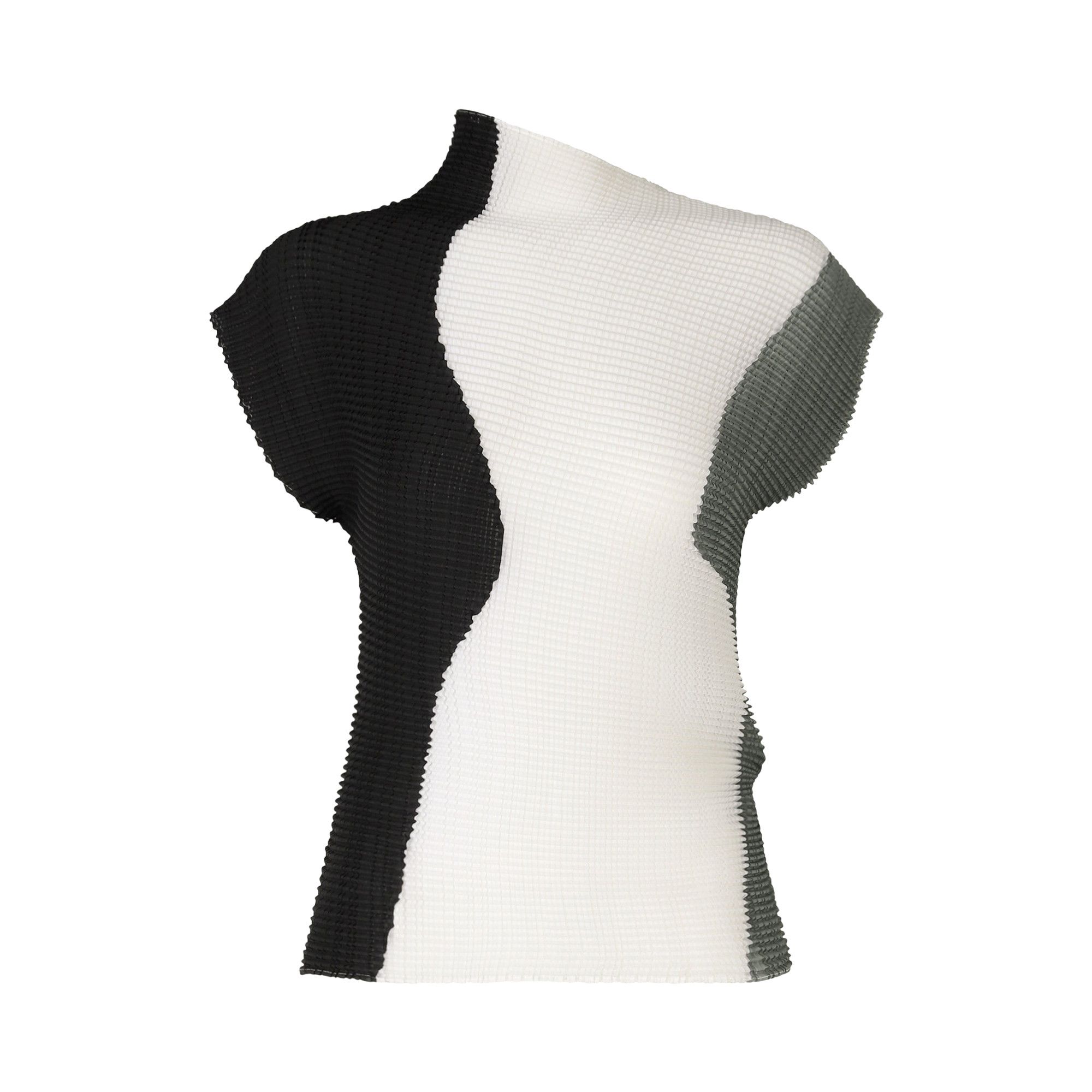 トップス ISSEY MIYAKE abstruct tint pleats 25AW Buy Issey Miyake Abstract Tint Pleats Shirt 'Black Hued