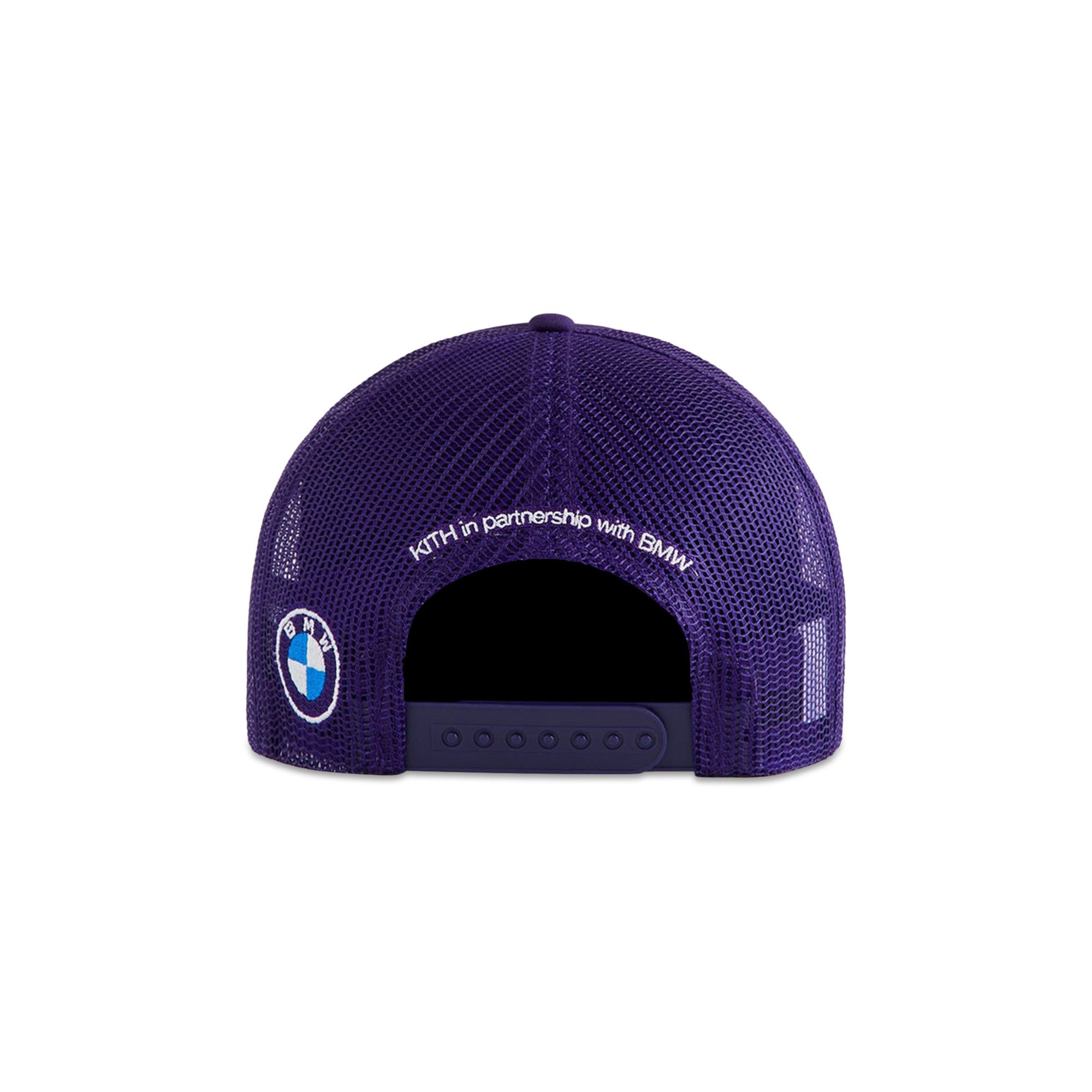 Buy Kith x BMW M Nolan Trucker Hat 'Techno Violet' - KHM050907 599