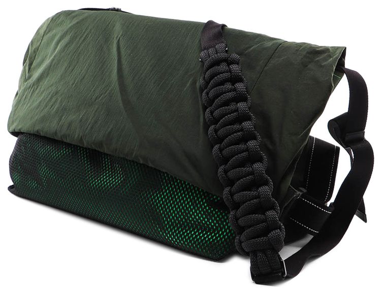 Bottega Veneta Leather Travel Bag Green