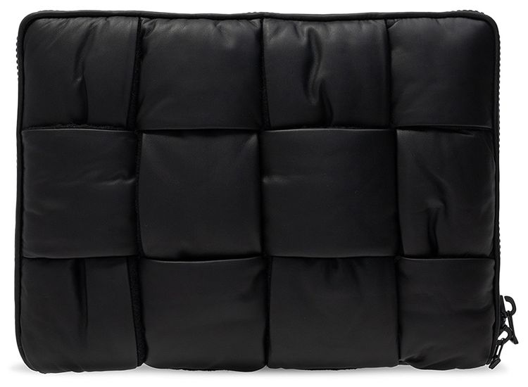 Bottega Veneta Padded Clutch Bag Black