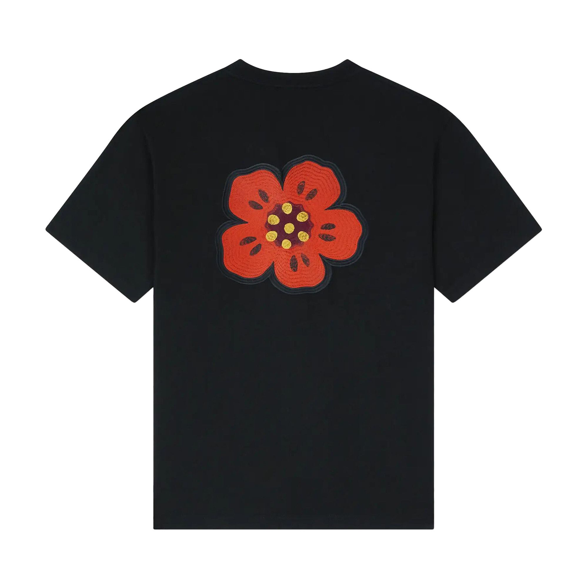 Buy Kenzo Gots Boke Flower Embroidered Oversize T-Shirt 'Black Buy Kenzo Gots Boke Flower Embroidered Oversize T-Shirt 'Black