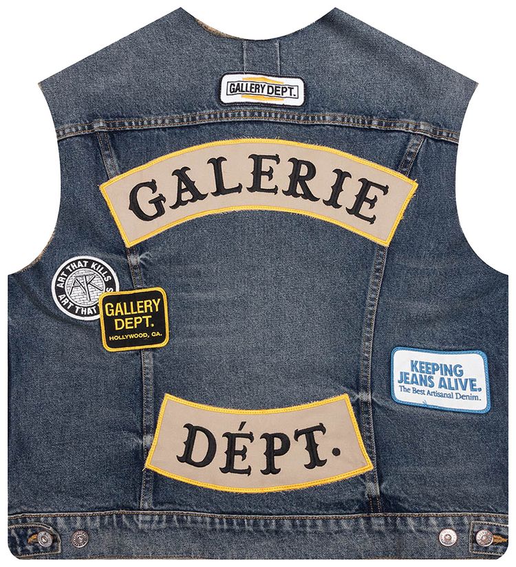 Gallery Dept Midnight Vest Indigo
