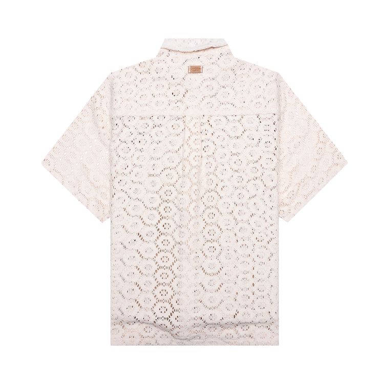 Honor The Gift Crochet Button Up Bone