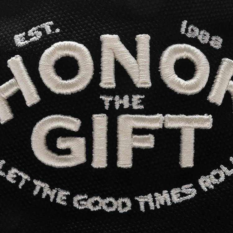 Honor The Gift EST 1988 Bucket Hat Black