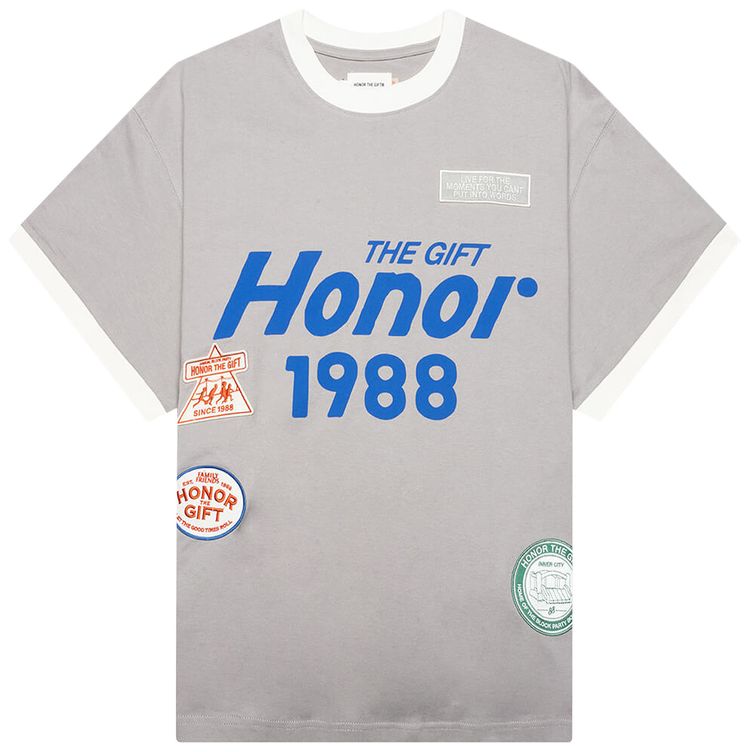 Honor The Gift Multi Box Tee Stone