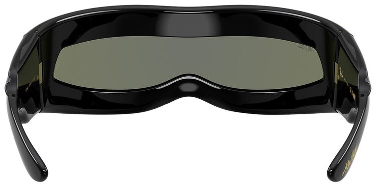 Ray Ban x AAP ROCKY Ultra Wrap 001 Sunglasses BlackTranslucent
