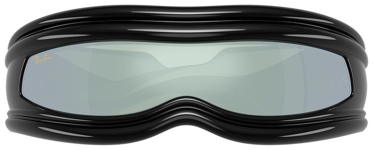 Ray Ban x AAP ROCKY Ultra Wrap 001 Sunglasses BlackTranslucent