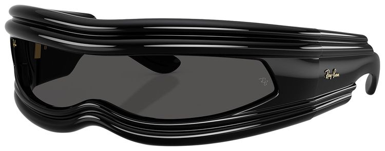 Ray Ban x AAP ROCKY Ultra Wrap 001 Sunglasses BlackBlack
