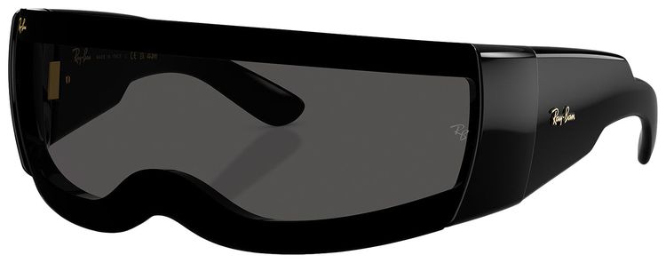 Ray Ban x AAP ROCKY Ultra Wrap 002 Sunglasses BlackBlack