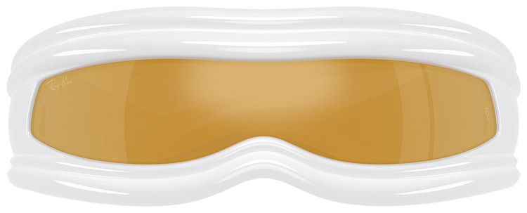 Ray Ban x AAP ROCKY Ultra Wrap 001 Sunglasses WhiteGold