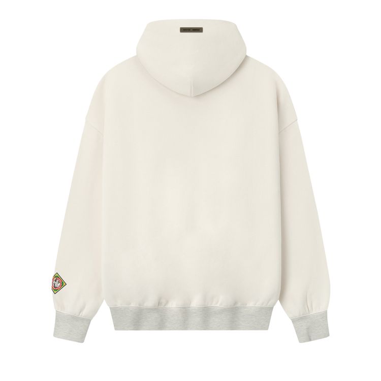 Fear of God Essentials Crackers Hoodie Cream White