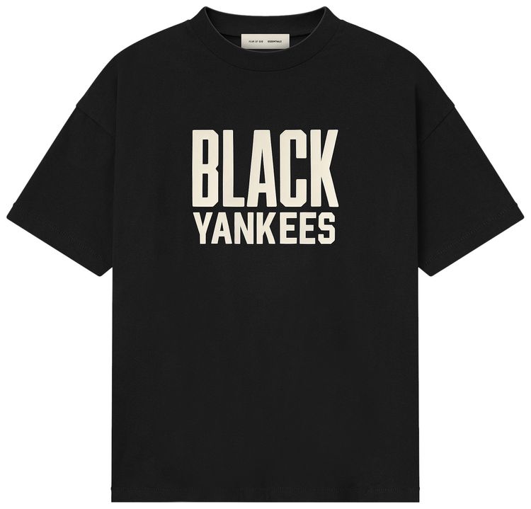 Fear of God Essentials Yankees Tee Black
