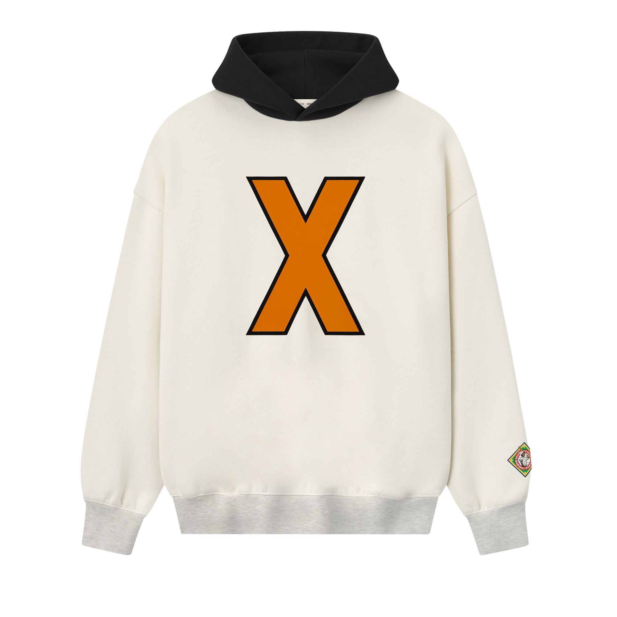 Buy Fear of God Essentials Cuban X-Giants Hoodie 'Cream White