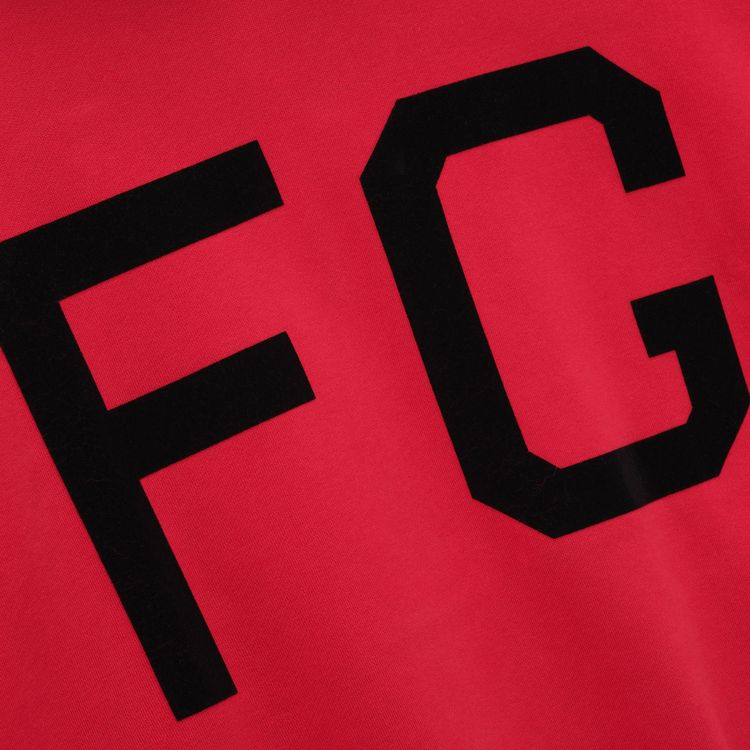 Fear of God Essentials FG Monarchs Hoodie Red