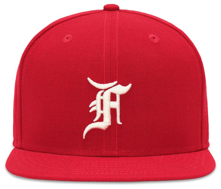 Fear of God Essentials Cincinnati Reds 59FIFTY Cap Scarlet