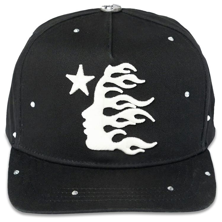 Hellstar Starry Night Snapback Hat Black