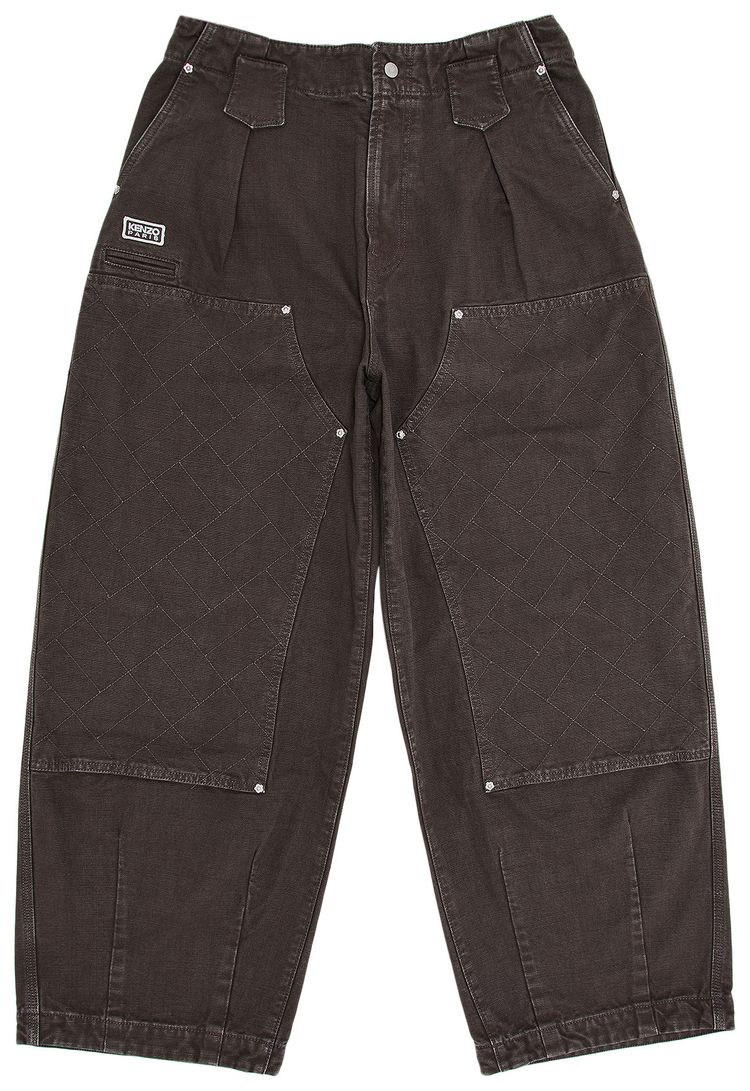 Kenzo Double Knee Pant Taupe