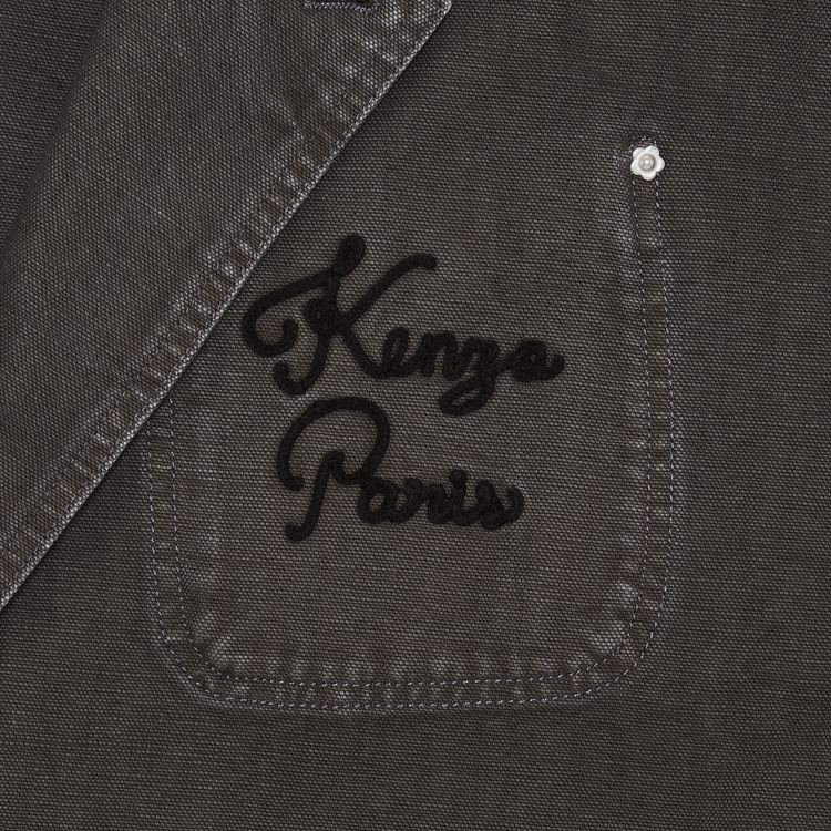 Kenzo Paris Chainstitch Workwear Jacket Taupe