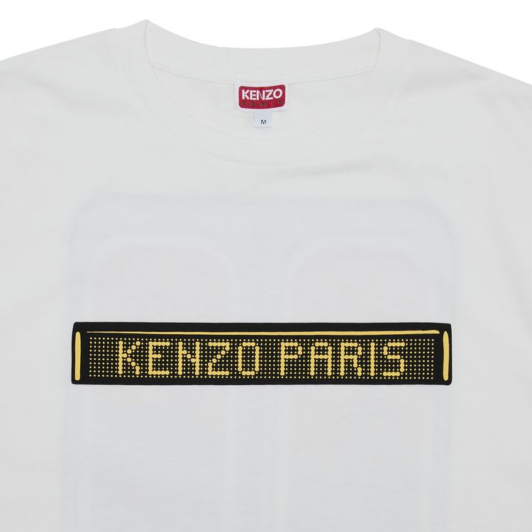 Kenzo Gots City Oversize T Shirt Off White
