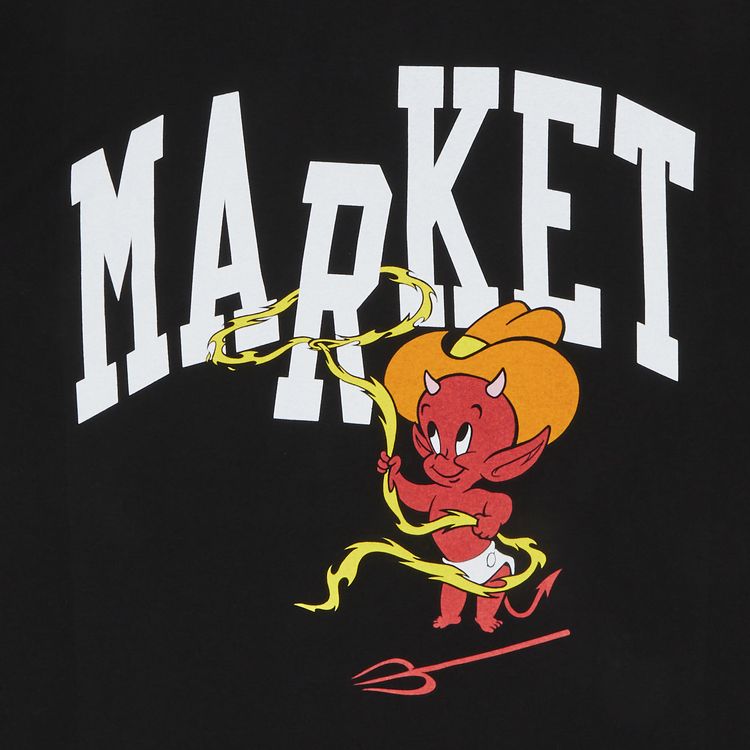 Market Hot Stuff Cowboy Arc T  Shirt Black
