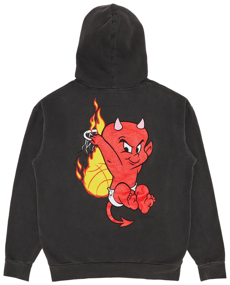Market Hot Stuff Dunk Hoodie Washed Black