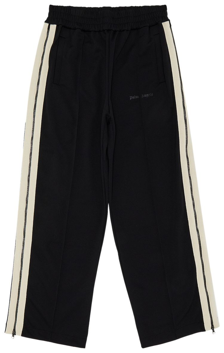 Palm Angels Performance Zip Up Track Pant BlackOrange