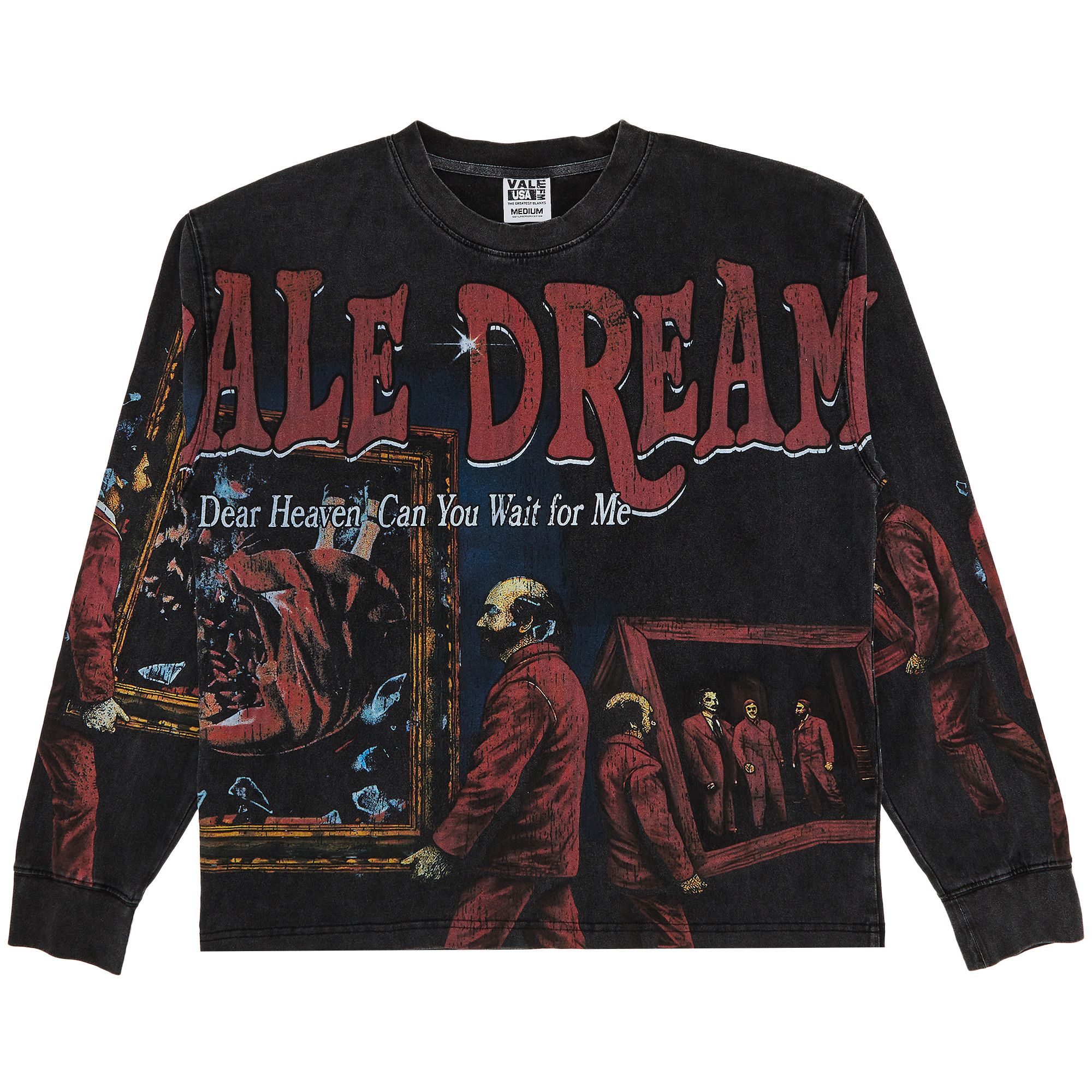 Buy Vale Forever Dear Heavens Long-Sleeve 'Black' - VALE 06 003