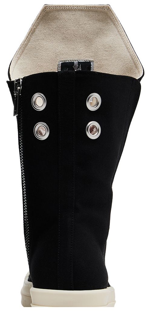 Rick Owens DRKSHDW Lido Zipped High Black Milk