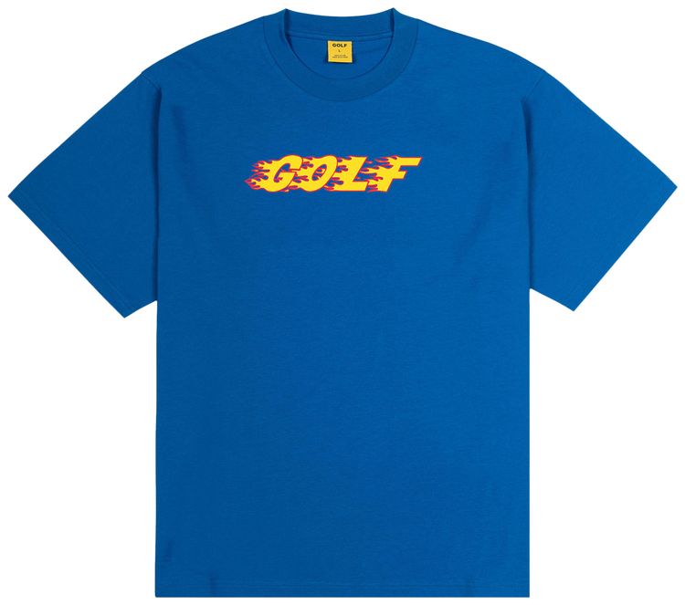 GOLF WANG Inferno Logo Tee Blue