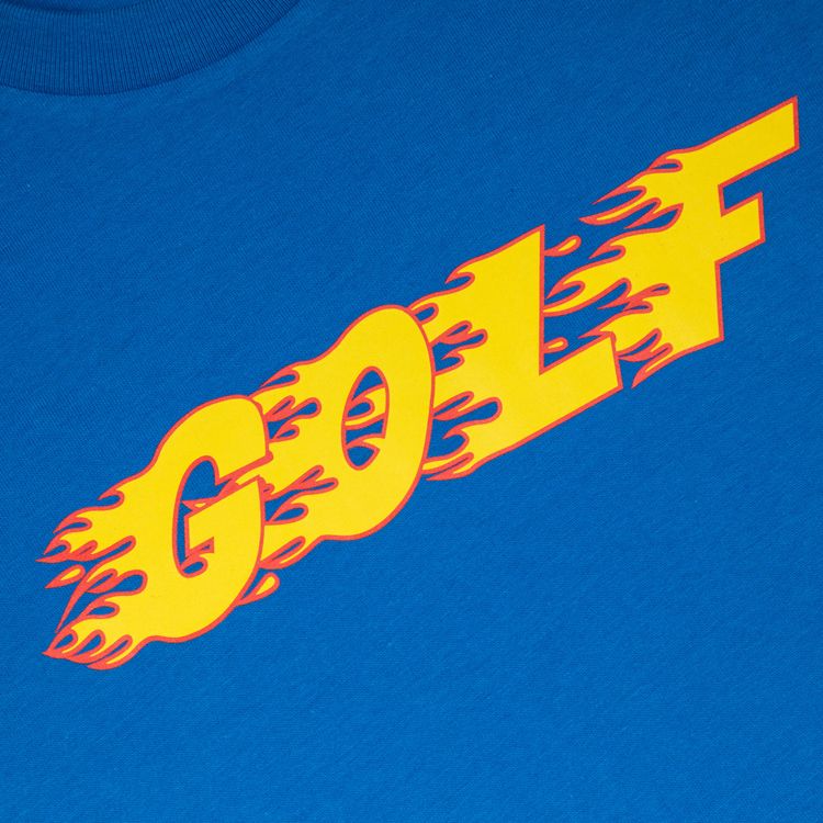 GOLF WANG Inferno Logo Tee Blue