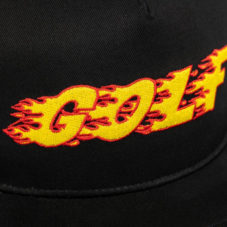 GOLF WANG Inferno 5 Panel Hat Black