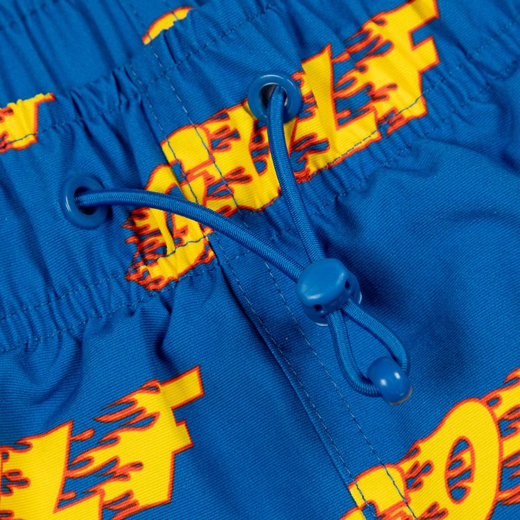 GOLF WANG Inferno Logo Water Shorts Blue