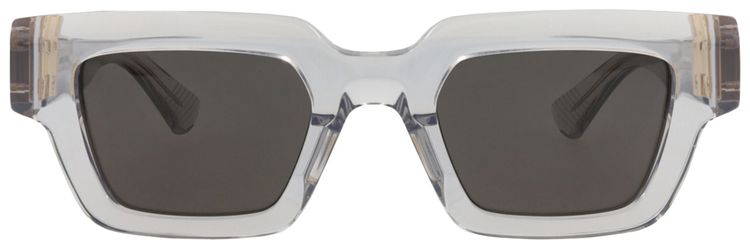 Bottega Veneta Tri Fold Square Sunglasses White