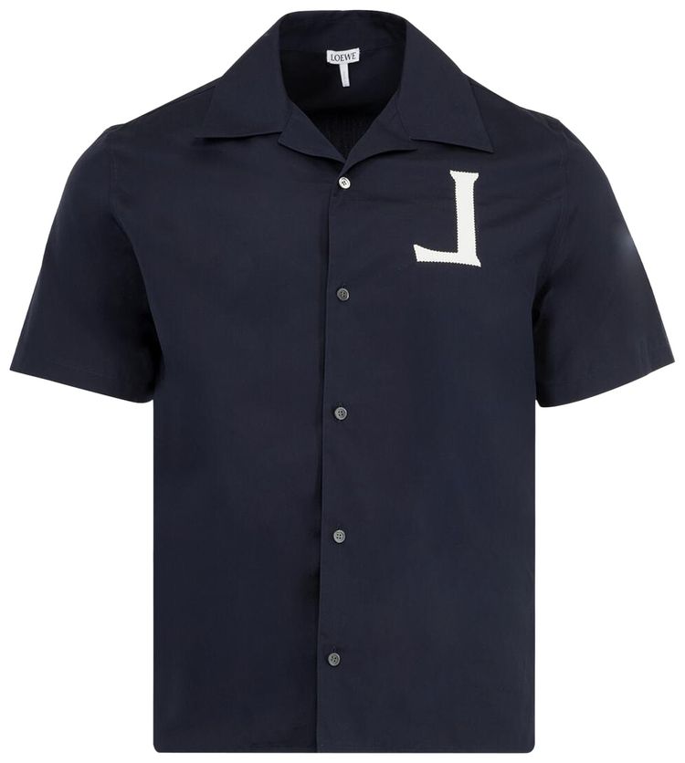 Loewe Short Sleeve Shirt Dark Navy