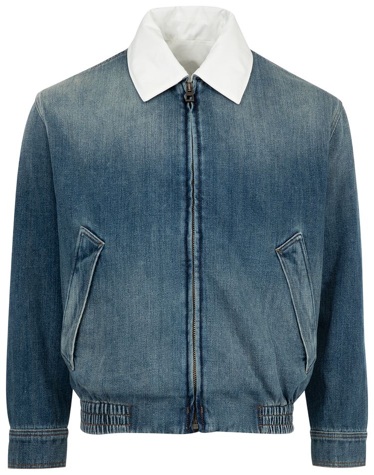 Loewe Zip Up Jacket Blue