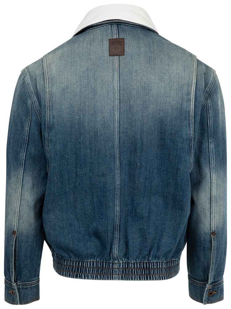 Loewe Zip Up Jacket Blue