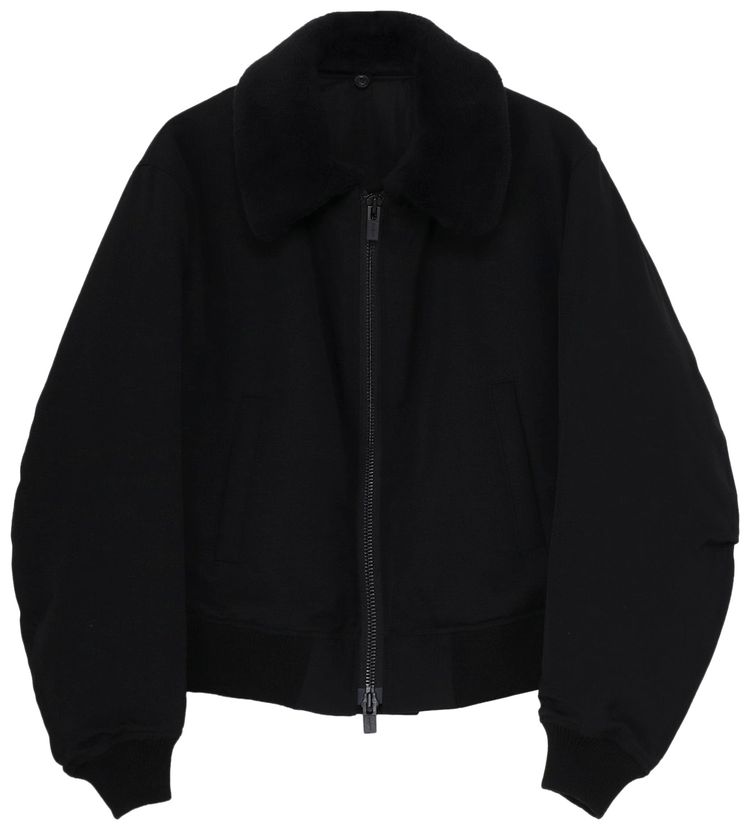 Yohji Yamamoto Pour Homme Flight Jacket Black