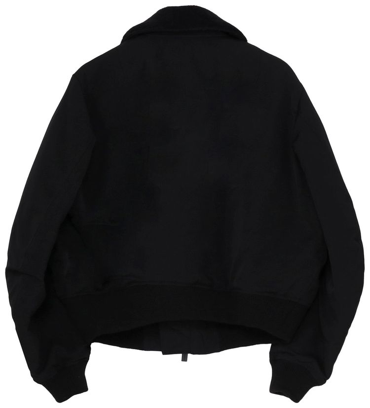 Yohji Yamamoto Pour Homme Flight Jacket Black