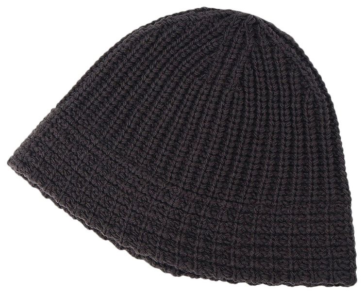 Yohji Yamamoto Knit Stitch Hat Black
