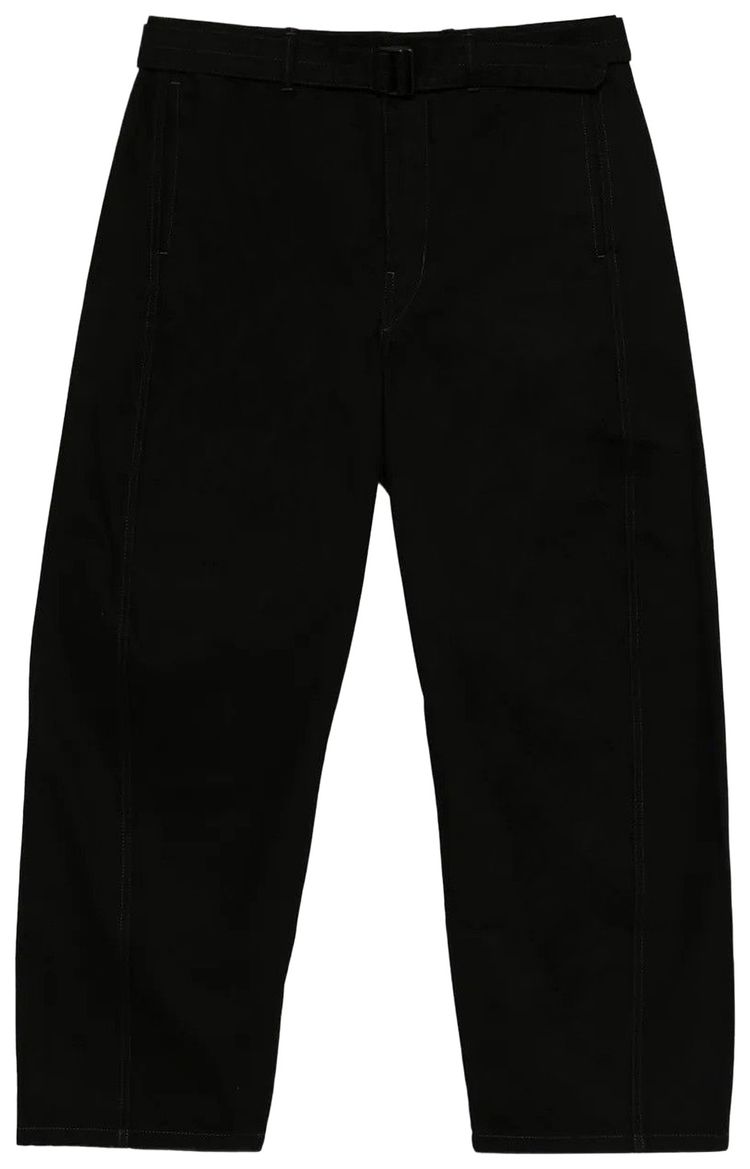 Lemaire Twisted Belted Pants Black