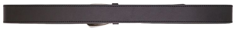 Lemaire Minimal Western Leather Belt Black